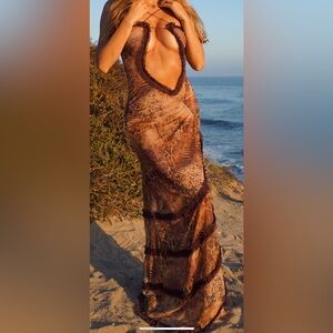 Jaded London Purple Black Ruffled Cap Sleeve Blouse